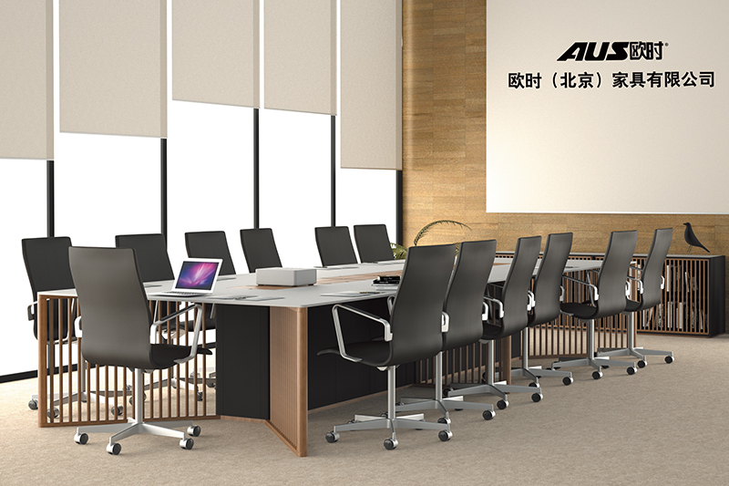 辦公家具中常見的幾種制成會議桌材質