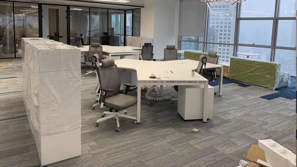 康勝潤滑油-歐時家具辦公家具定制案例
