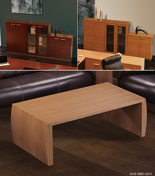 巴特系列老板桌-歐時家具