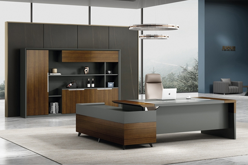 實木貼面的辦公桌有哪些特點